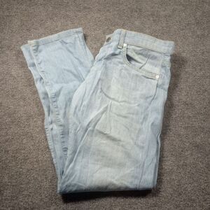 Rich‎ & Skinny women's Twilight Vtg jeans size 29 Light blue distressed denim